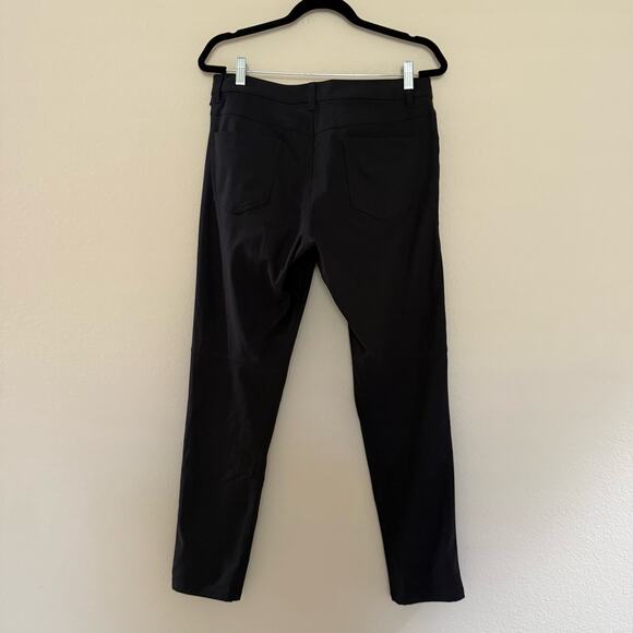 Lululemon Black ABC Slim-Fit 5 Pocket Pant 32L Warpstreme sz 32 - Picture 4 of 8